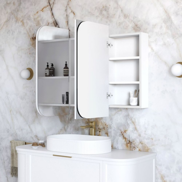 Otti Newport 1200x750mm Shaving Cabinet White