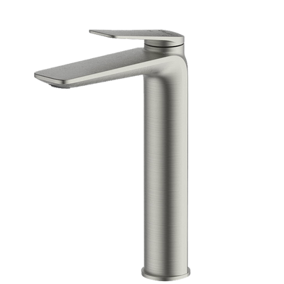 Oliveri Paris Tower Basin Mixer Brushed Nickel