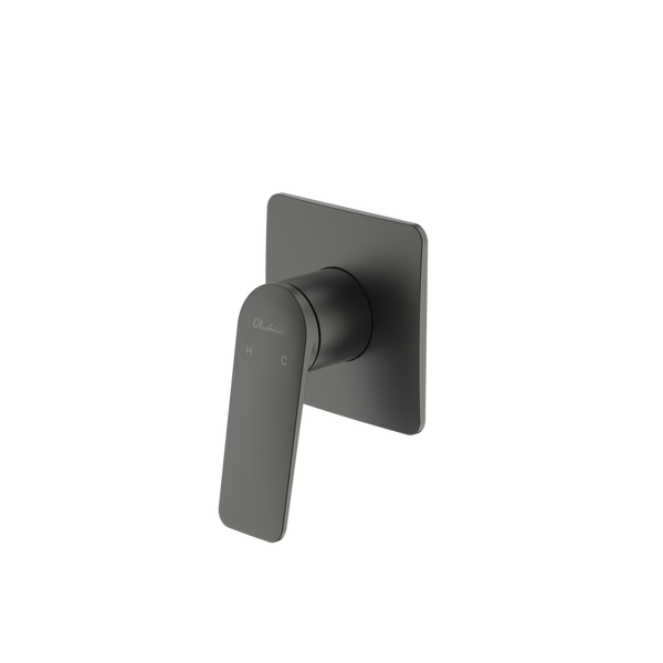 Oliveri Paris Wall Mixer Gunmetal