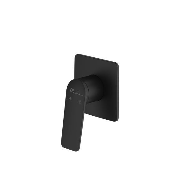 Oliveri Paris Wall Mixer Matte Black