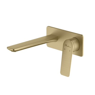 Oliveri Paris Wall Mixer Set Classic Gold