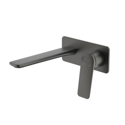 Oliveri Paris Wall Mixer Set Gunmetal