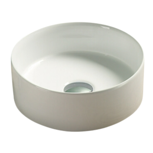 Keva Nelly Matte White Circle Mini Basin