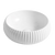 Keva Lily Matte White Fluted Basin