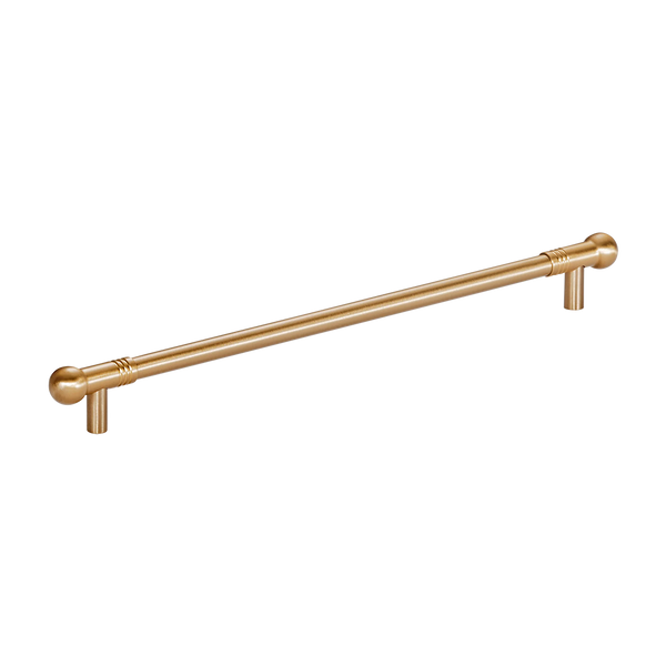 Momo Handles Parla Bar Pull 320mm Brushed Satin Brass