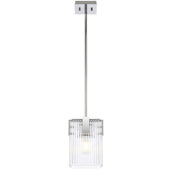 Telbix Pelion 1 Light Pendant Chrome