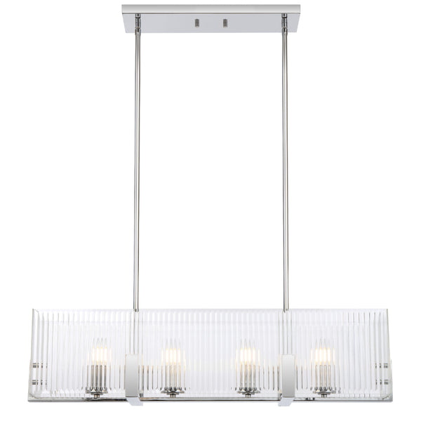 Telbix Pelion 4 Light Pendant Chrome