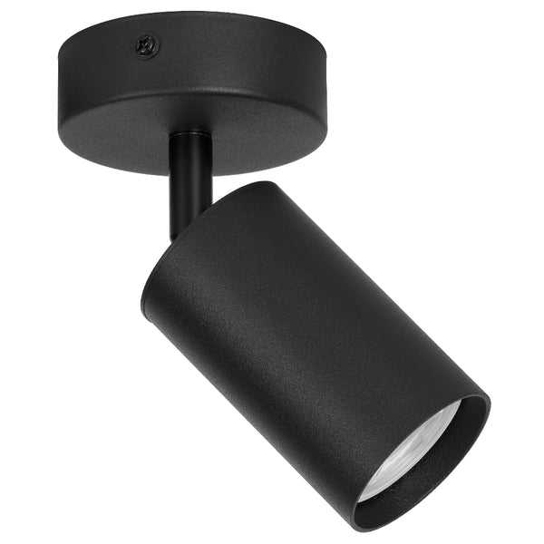Telbix Picard 1 Light Spotlight Black