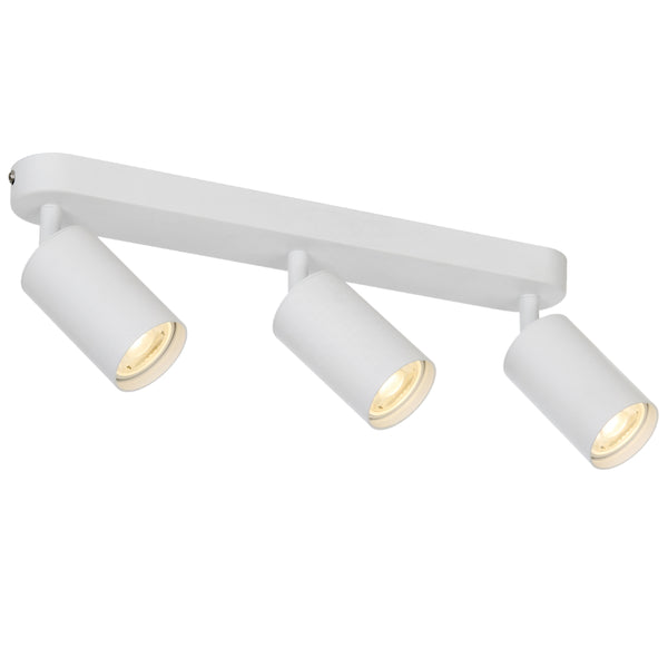 Telbix Picard 3 Light Spotlight White