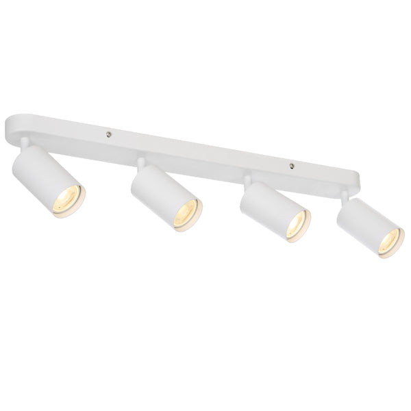 Telbix Picard 4 Light Spotlight White