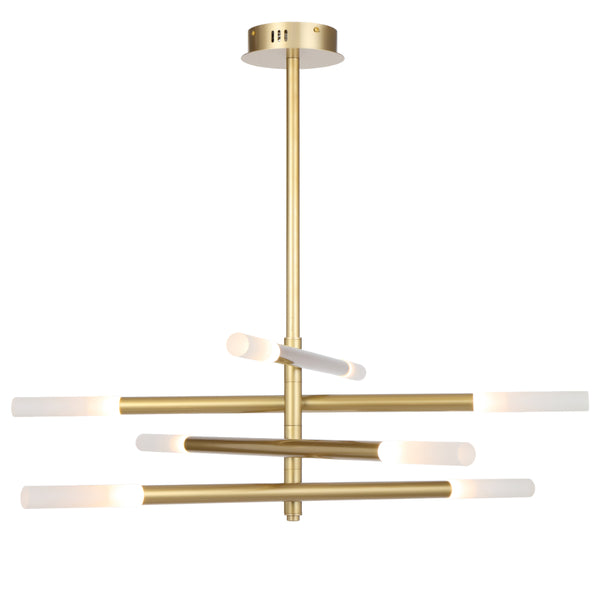 Telbix Pinta 8 Light Pendant Gold