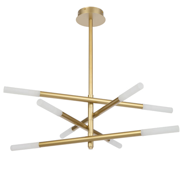 Telbix Pinta 8 Light Pendant Gold