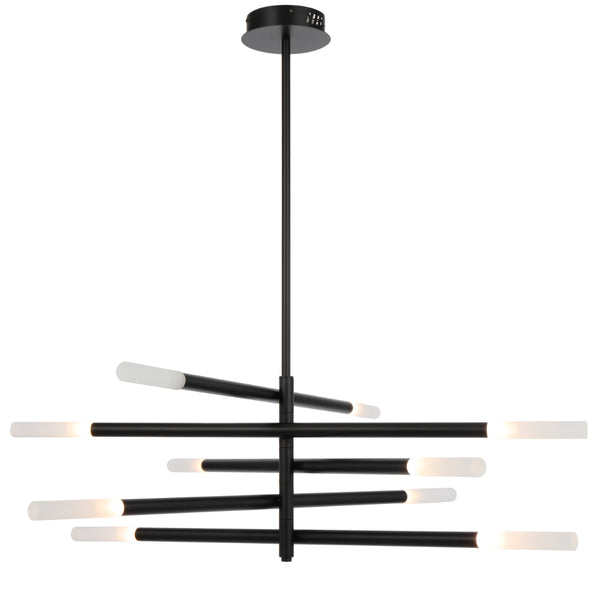 Telbix Pinta 10 Light Pendant Black