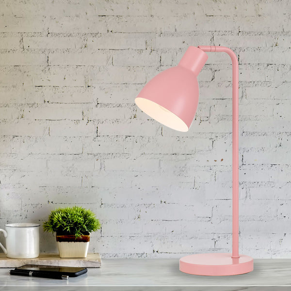 Telbix Pivot Table Lamp Pink