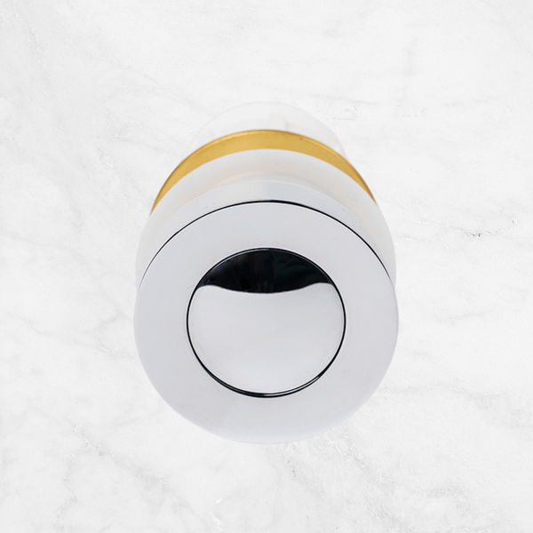Alma 32mm Chrome Pop Up Waste with Overflow