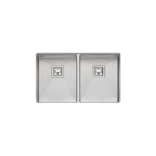 Oliveri Professional Series Double Bowl Undermount Sink Stainless Steel