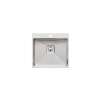 Oliveri Professional Series Single Grand Bowl Topmount Sink Stainless Steel