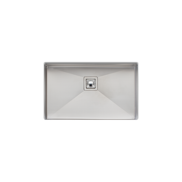 Oliveri Professional Series Single Mega Bowl Undermount Sink Stainless Steel