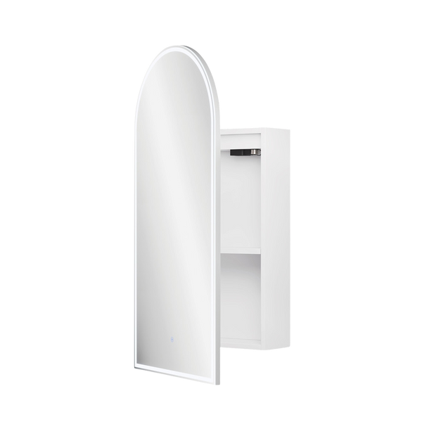 Fienza Arch 450mm LED Mirror Cabinet