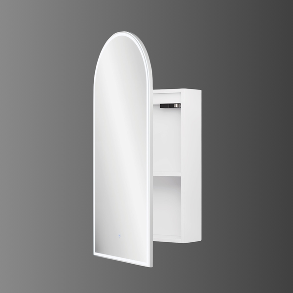 Fienza Arch 450mm LED Mirror Cabinet