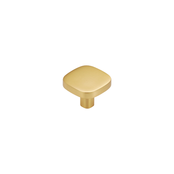 Momo Handles Porto Knob 26mm Brushed Satin Brass
