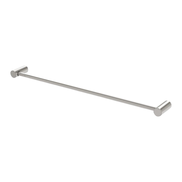 Phoenix Vivid Slimline Single Towel Rail 600mm Brushed Nickel