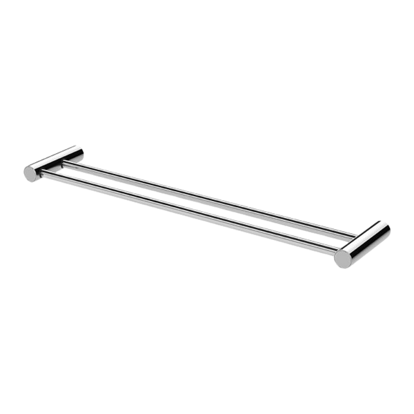Phoenix Vivid Slimline Double Towel Rail 600mm Chrome