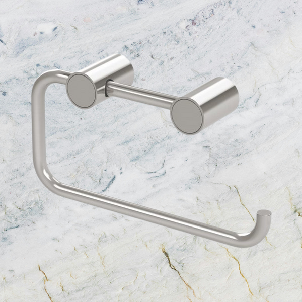 Phoenix Vivid Slimline Toilet Roll Holder Brushed Nickel