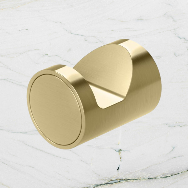 Phoenix Vivid Slimline Robe Hook Brushed Gold