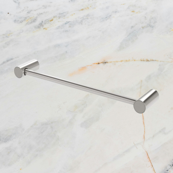 Phoenix Vivid Slimline Hand Towel Rail 350mm Brushed Nickel