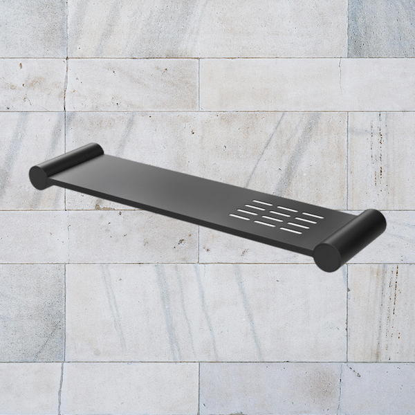Phoenix Vivid Slimline Metal Shelf Matte Black