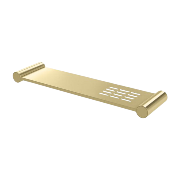 Phoenix Vivid Slimline Metal Shelf Brushed Gold
