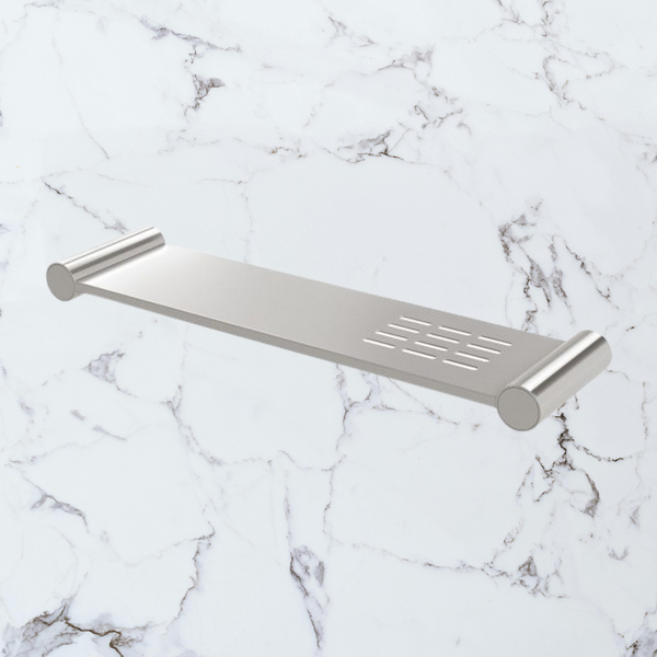 Phoenix Vivid Slimline Metal Shelf Brushed Nickel