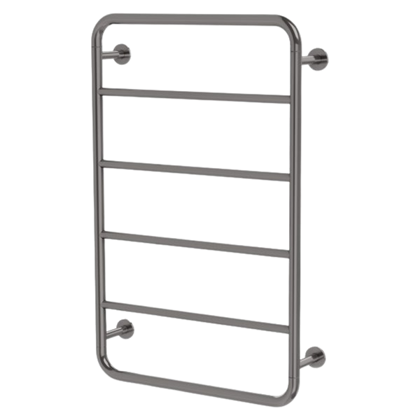 Phoenix Vivid Slimline Towel Ladder 800 X 500mm Brushed Carbon