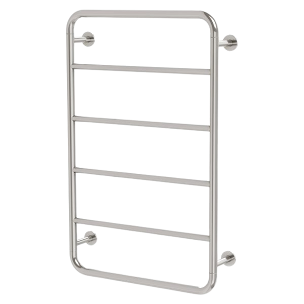 Phoenix Vivid Slimline Towel Ladder 800 X 500mm Brushed Nickel