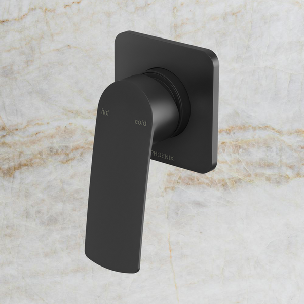 Phoenix Mekko SwitchMix Shower / Wall Mixer Fit-Off Kit Matte Black