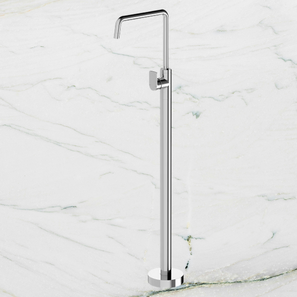 Phoenix Mekko Floor Mounted Bath Mixer Chrome