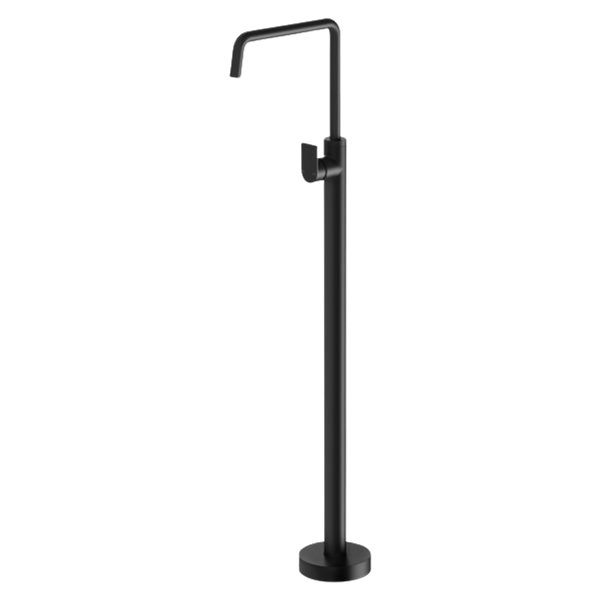 Phoenix Mekko Floor Mounted Bath Mixer Matte Black