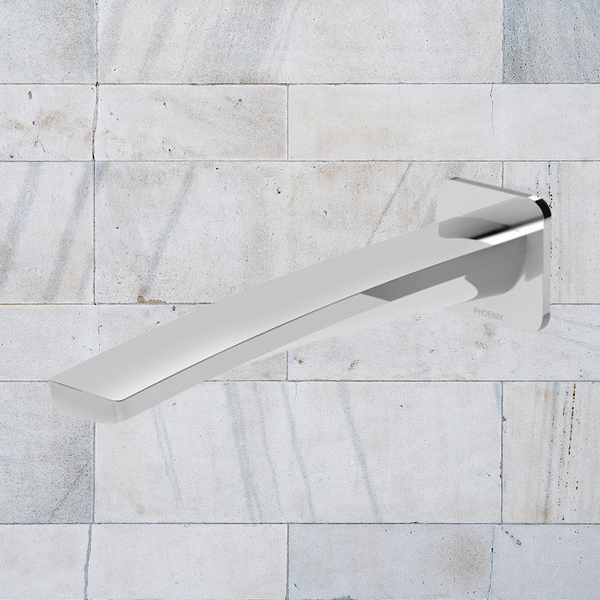 Phoenix Mekko Wall Basin Outlet 200mm Chrome