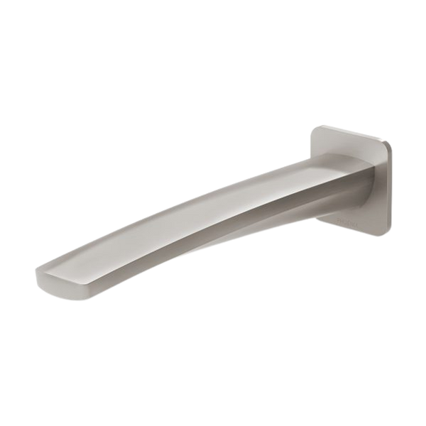 Phoenix Mekko Wall Basin Outlet 200mm Brushed Nickel