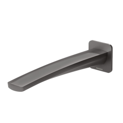 Phoenix Mekko Wall Bath Outlet 200mm Lead Free Brushed Carbon