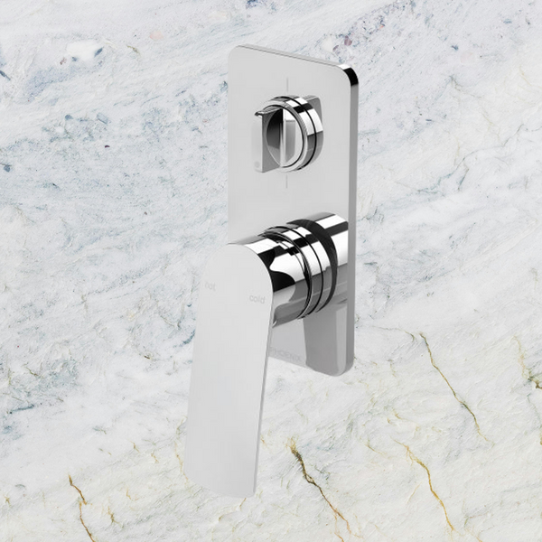Phoenix Mekko Shower / Bath Diverter Mixer Chrome