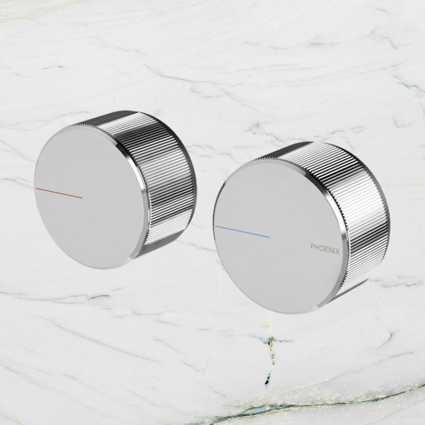 Phoenix Axia Wall Top Assemblies Chrome