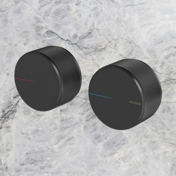 Phoenix Axia Wall Top Assemblies Matte Black