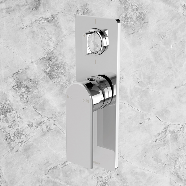 Phoenix Teel SwitchMix Shower / Bath Diverter Mixer Chrome (Complete Kit)