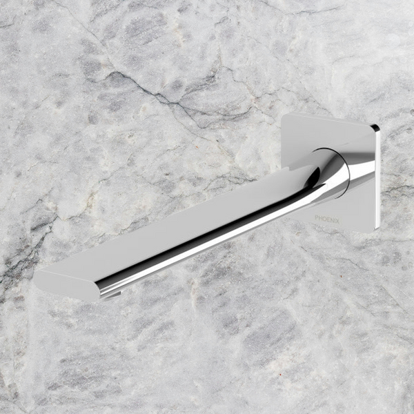 Phoenix Teel Wall Basin Outlet 200mm Chrome