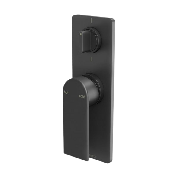 Phoenix Teel Shower / Bath Diverter Mixer Matte Black