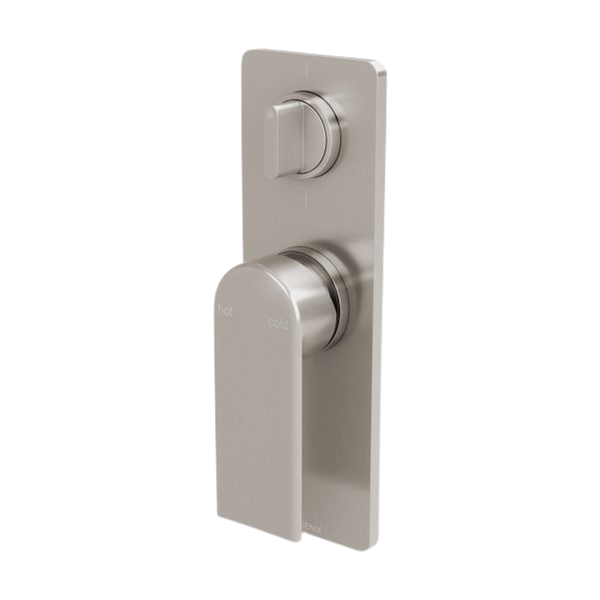 Phoenix Teel Shower / Bath Diverter Mixer Brushed Nickel