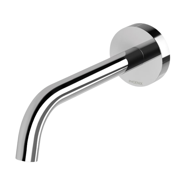 Phoenix Vivid Slimline Plus Wall Basin / Bath Outlet 180mm Chrome