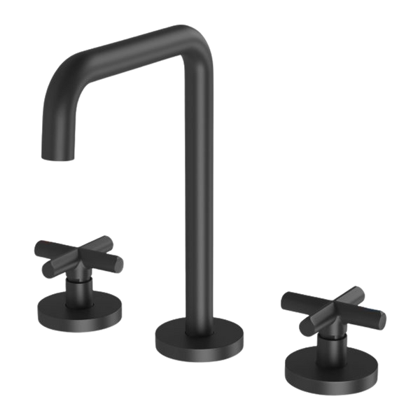 Phoenix Vivid Slimline Plus Basin Set Matte Black